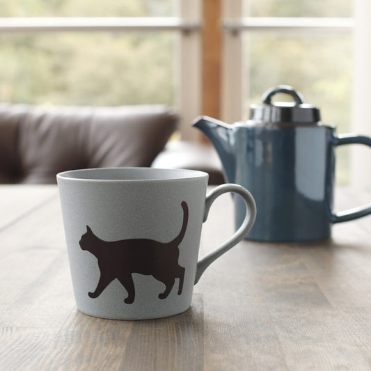 Magic Cat Mug — Color-Changing Heat Sensitive Mug | Mino Ware, Made in Japan