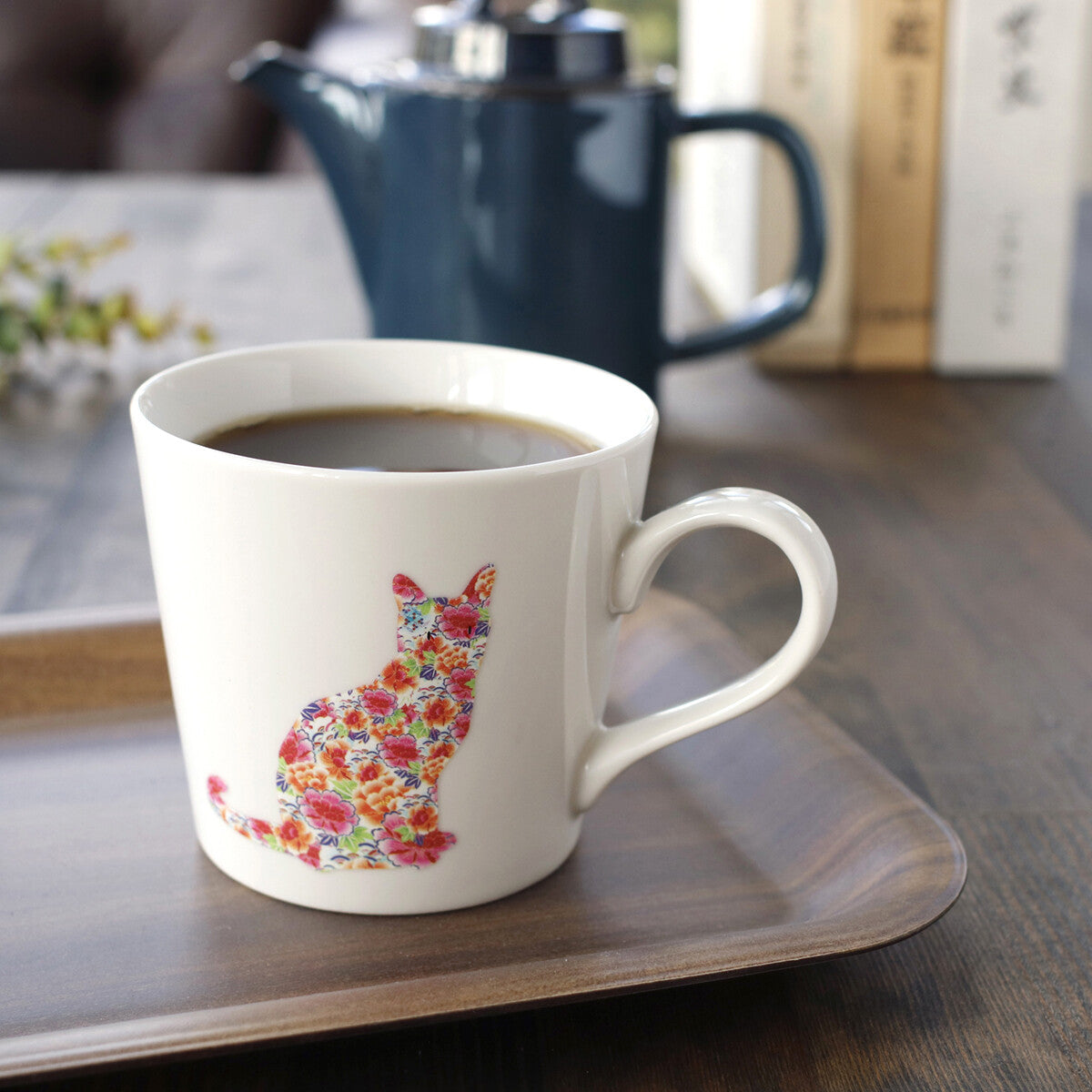 Magic Cat Mug — Color-Changing Heat Sensitive Mug | Mino Ware, Made in Japan